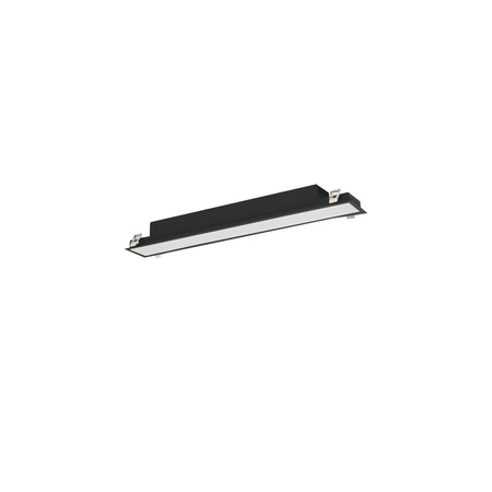 Stropní svítidlo LED 19W 50cm 2250lm 3000K Warm 95° Flush mounted Black Kanlux