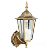 Zahradní venkovní nástěnná lampa E27 IP54 Gold LO4101 Kobi
