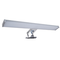 LED nástěnné svítidlo do koupelny 8W 900lm 4000K neutrální 120° chrom IP44 ELBA Sanico Goldlux