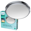 Plafond LED lampa pro povrchovou montáž DORIS 6W 2700K IP44 22cm chrom PHILIPS