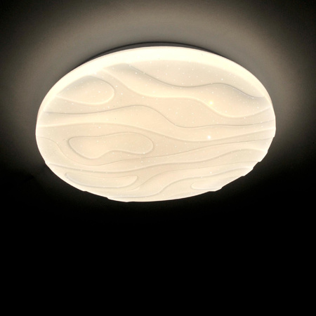 Plafond LED stropní svítidlo 24W 2600lm 4000K neutrální 120° bílá IP44 Cloud Sanico Goldlux
