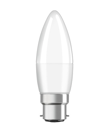 3x LED žárovka B37 Candle B22d 4,9W = 40W 470lm 2700K Warm 200° BASE Osram