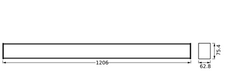 LED povrchový panel 35W 2800lm CCT stmívatelný bílý SMART+ WiFi Sun@Home Ledvance