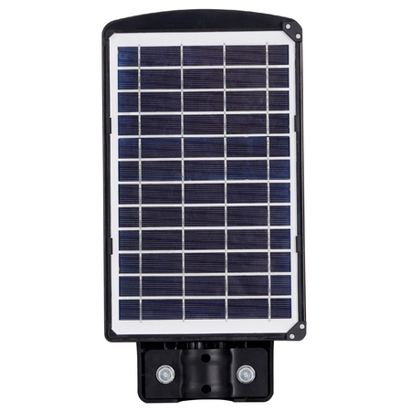 Reflektor LED 120-250lm 6000K IP65 3W Solar Black se senzorem pohybu a soumraku + dálkové ovládání STREET-3 GOLDLUX (Polux)