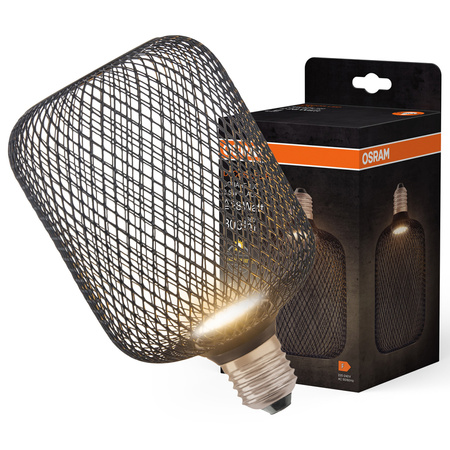 Dekorativní LED žárovka E27 3,5W = 28W 300lm 2700K Warm 100° Decor Osram
