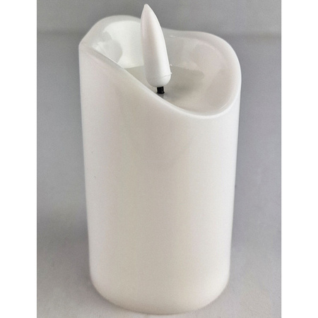 Elektrická náplň LED svíčka s efektem plamene 9,5 cm