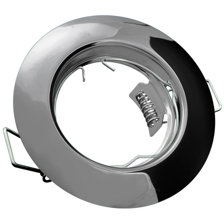 Opin GOLDLUX (Polux) pevné stropní svítidlo. kulaté. černý perleťový kov GU10