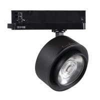 Projekční kolejnicová LED COB lampa 18W 1750lm 3000K Warm CRI90 45° Black BTL KANLUX