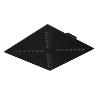 LED podhledový panel 60x60 Lampa 47W 5600lm 4000K Neutrální 80° Černá Kanlux