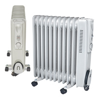 Olejový chladič 11-žeber MAX 2500W KOBI Šedý