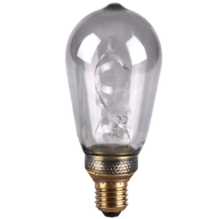Dekorativní LED žárovka E27 ST64 3.5W 60lm 1800K Teplá bílá 320° DecoVintage Smoke Pillar GOLDLUX (Polux)