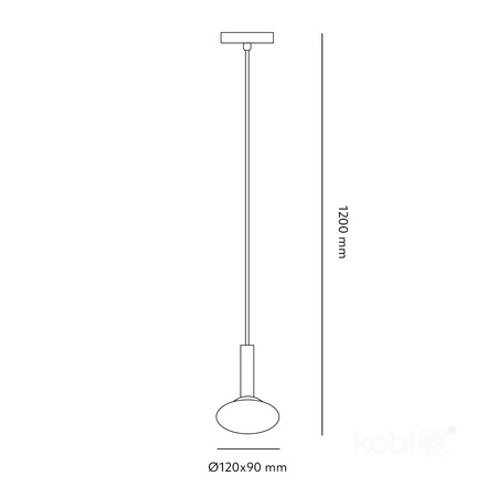 Dekorativní závěsné svítidlo s převisem G9 černé zlato Elegance Kobi