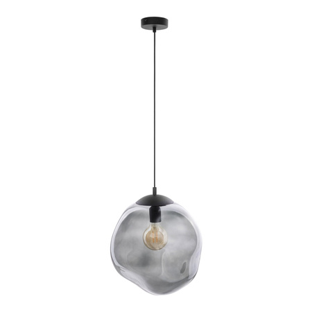 SOL GRAPHITE Závěsné stropní svítidlo černé grafitové sklo moderní E27 4264 TK Lighting