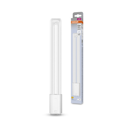 Jednostranná zářivka LED 2G11 12W = 24W 1500lm 4000K Neutrální 140° DULUX LED L HF &amp; AC Osram