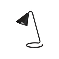 Stolní noční lampa E14 Black Industrial Monty Rabalux