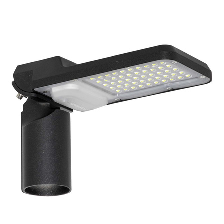 LED průmyslové pouliční osvětlení 30W 3600lm 6500K IP65 černá městská oblast Ledvance