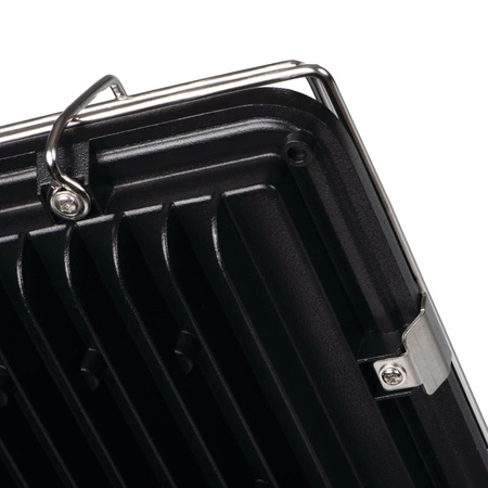 Halogenová LED lampa 200W 28000lm 4000K neutrální bílá 110° IP65 IK08 černá FL Kanlux