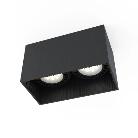 GROOVE 9316 Nowodvorski stropní svítidlo černé 2xGU10 Bodové povrchové moderní
