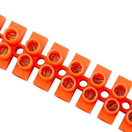 Svorkovnice 12-PÓLOVÁ 4mm Instalačni LUMILED