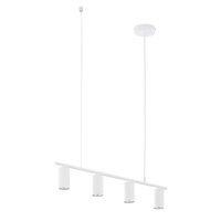 LOGAN WHITE White Minimalistické závěsné světlo 4xGU10 4422 TK Lighting