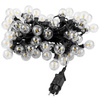 Zahradní venkovní světelný řetěz Girland 20m 60x LED + 2 žárovky 12W Warm 2700K DOLLIS2 LUMILED