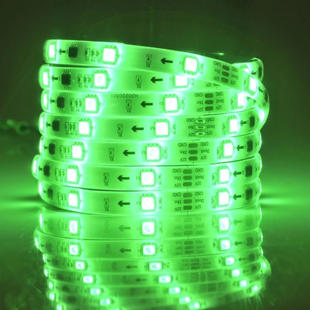 RGB LED pásek 24W 380lm 120° bílý IP65 stmívatelný Sanico Goldlux