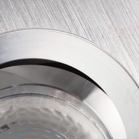 Obdélníkové hliníkové bodové svítidlo LED GU5.3 Seidy Kanlux pro zápustnou montáž