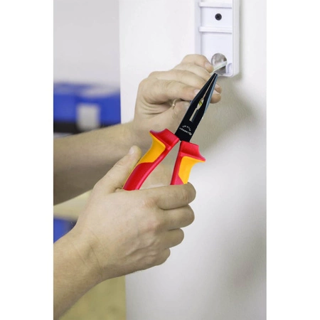 Prodloužené rovné kleště 160 mm 1000V VDE Hoegert Technik