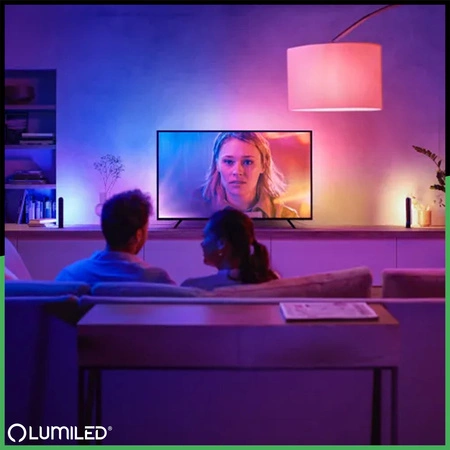 Žárovka LED E14, B35 Svíčka 5W = 40W 450lm RGB Stmívatelná CCT Inteligentní TUYA WiFi SMART SAYO LUMILED