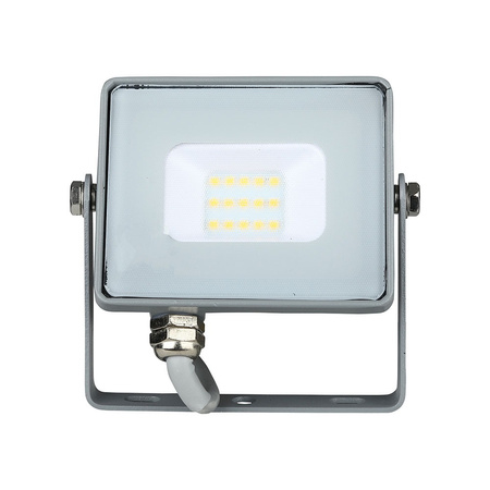 Reflektor LED 10W 800lm 3000K IP65 šedý čip Samsung VT-10-G V-TAC