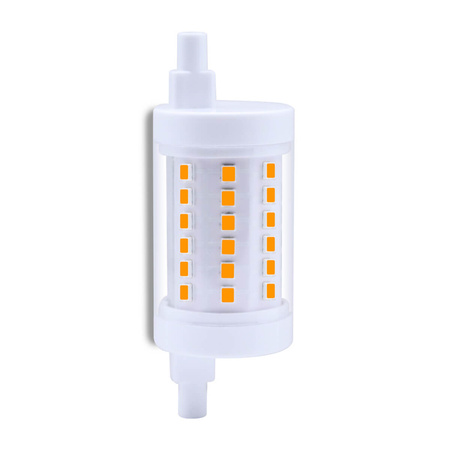LED žárovka R7S 8W = 80W 900lm 3000K teplá bílá 360° J78mm KOBI