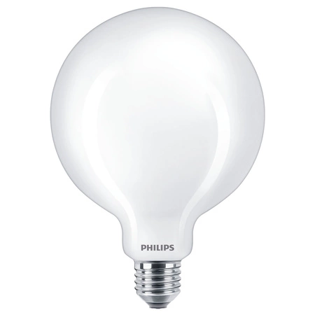 Globe E27 G120 LED žárovka 7W = 60W 806lm 2700K Teplá bílá Filament Milky PHILIPS