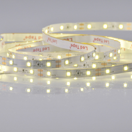 LED pásek 12V 10W 300LED 2835 neutrální bílá 8mm 5m