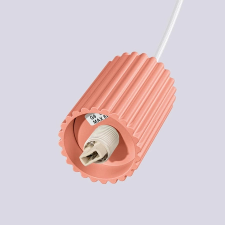 Stropní závěsné svítidlo 3x G9 Round Orange Modern Matte Halo Sollux