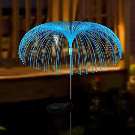 LED solární zahradní lampa poháněná venkovním dekorativním foukačem Medusa IP44