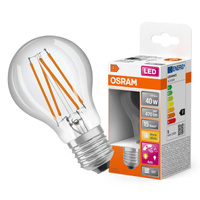 LED žárovka 4,9W E27 2700K 470lm Teplý senzor se soumrakovým senzorem