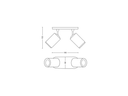 Philips HUE White and Color Ambiance Fugato Lamp 2x4,2W Bluetooth Zigbee