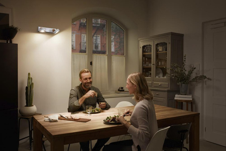 LED stropní nástěnné svítidlo Nástěnné povrchové svítidlo 9,6W 615lm CCT Dekorativní bílý bod Pluto Ledvance