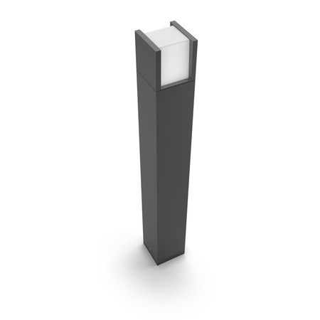 Venkovní zahradní lampa LED ARBOUR 3,8W 2700K IP44 tyč 77cm antracit PHILIPS