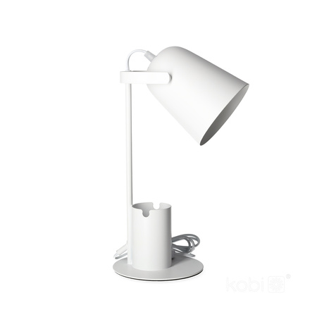 Stolní lampa Stolní svítidlo Nastavitelná E27 Bílá Rolig Kobi