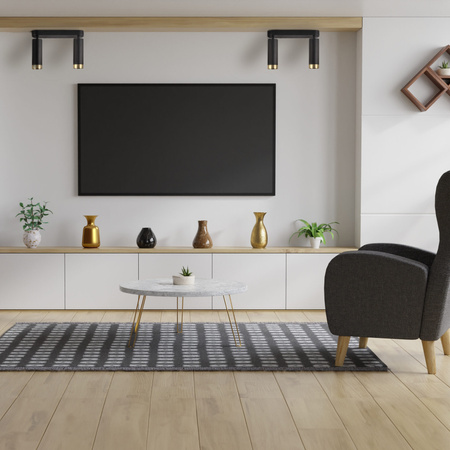 Nástěnné a stropní bodové svítidlo 2x GU10 Black Gold FADO Sanico Goldlux