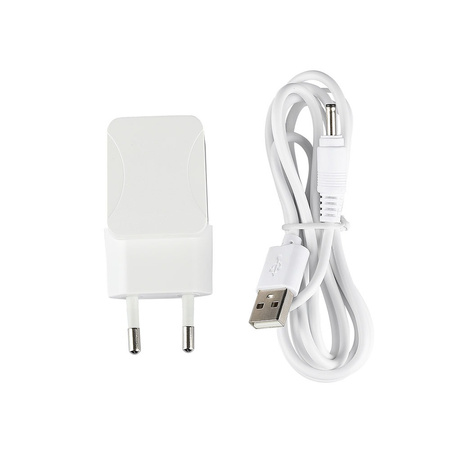 LED stolní lampa se zrcadlem 5W 3000K dobíjecí bílá VT-7905 V-TAC