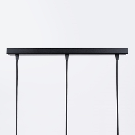 BRINA Závěsné stropní svítidlo 3L 3xG9 černé Moderní SOLLUX