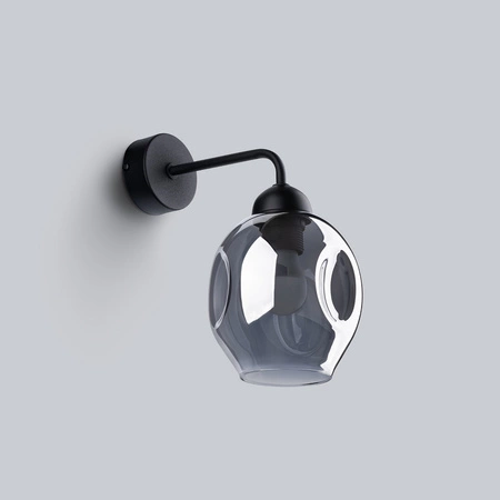 Nástěnné svítidlo FILLAN 1 E27 černé Moderní SOLLUX