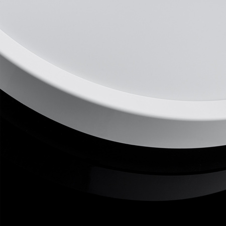 LED stropní svítidlo pro koupelnu Povrchová montáž 12W 4000K IP44 ZOE White 30cm