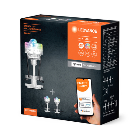Dekorativní LED světelné body RGB SMART+ WiFi GARDEN 3 Dot LEDVANCE - Prodloužení