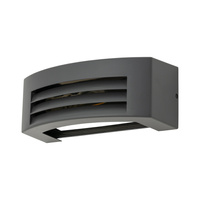 Zahradní lampa Nástěnná lampa ORINOKO 4387 E27 IP44 Horní Spodní Grafit Nowodvorski