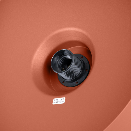 E27 Ochrová červená BILO Crimson Závěsné svítidlo SL.1706 Sollux