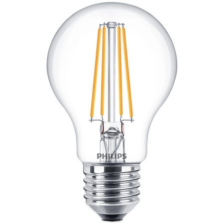 3x LED žárovka E27 A60 7W = 60W 806lm 2700K teplá bílá Filament PHILIPS