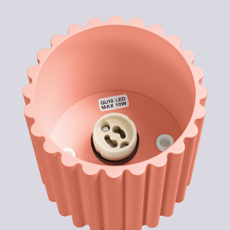 Povrchová montáž GU10 Aluminum Peach Aura Deep Space SL.1824 Sollux